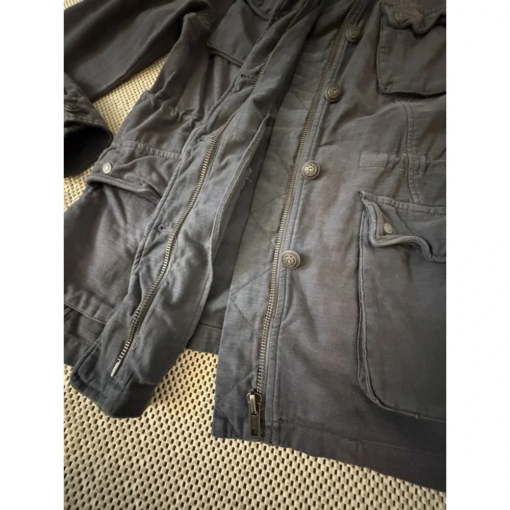 Free People Not Your Brothers Military Surplus Jacket Sz M Utility Cargo Field